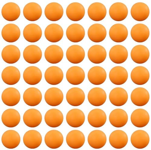 Zghhc 100 Stück Pongbälle Orange Tischtennisbälle Hochleistungs-trainingsbälle Für Tischtennis Im Innen- Und Außenbereich
