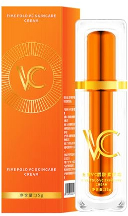 Swarous Makeup Cream, Swarous Multi-vc Natural Makeup Cream, Five Vitamin C Tone up Cream, Swarous Face Cream Moisturizer Bb Cream, Multi-vitamin C Natural Make-Up Cream (1pcs)