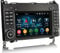 erisin Android 14 4GB+64GB Autoradio für Mercedes A/B Klasse W169 W245 Sprinter Viano VW Crafter Drahtlos Carplay Canbus 2.0GHz 8 Kern CPU GPS Navi DSP IPS Touchscreen BT5.0 WiFi