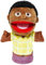 Handpuppen für die Familie, Handpuppen für Kinder, Handpuppen, Spielzeug, schwarze Familienpuppen, kreatives Spielpuppen-Spielzeug
