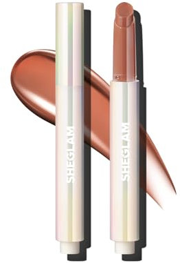 SHEGLAM PoutPerfect - Pintalabios hidratante sólido, no pegajoso, con aceite de coco