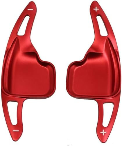 ZzYyyJie Palette Cambio al Volante dell'auto per BMW Serie 1 (F20/F21) 2013-2018 estensori per Cambio al Volante dell'auto,C-Red