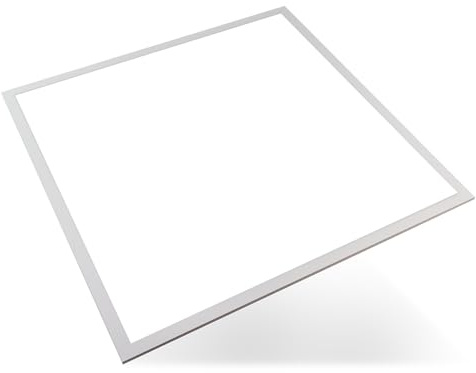 LUXULA LED BackLit Panel 62x62 cm IP44, 40W 4400lm, 6000K Kaltweiß | 110° Abstrahlwinkel, LED Deckenleuchte für Feuchträume, Rasterdecke, Deckenplatten 62x62, inkl. ENEC Marken-Netzteil