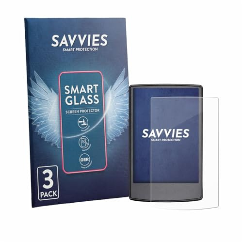 Savvies Schutzglas für Engwe L20 3.0 Pro | 3 Stück Transparenter Displayschutz Made in Germany Panzer Schutz Glas 9H Schutzfolie HD Klar Blasenfrei Einfache Montage