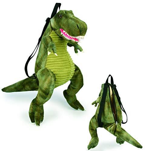 Dam Dino T-rex Mochila Peluche 60 Cm Kinder-Rucksack, cm, Grün (verde)