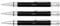 Parker Duofold Classic Kugelschreiber mit Custom Gravur Schwarz (chromfarbene Zierteile)