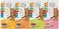 Webbox Lick-e-lix Cat Food Yoghurt Variety Pack (1 x Salmon 1 x Chicken 1 x Liver Sausage 1 x Cheese & Taurine)