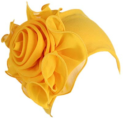 YONKOUNY Turban Hut Damen Sommer Elastisch Wraps Blumenmuster Kopftuch Chemo Hut Kopfbedeckung Kopfbedeckungen Kappe Kopfband Turban Mütze Beanie