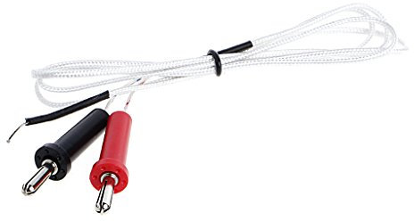 William-Lee TP-01A - Tester di temperatura di connessione a filo tipo K, multimetro, termocoppia sensore sonda 100 cm
