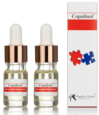 Pheromone Perfume for Women COPULINOL 2-Pack Body Oil Womens Perfume 5ml | Alcohol-Free Dropper Formula, Long Lasting Concentrated Fragrance, Vegan Cruelty-Free, Vanilla Rose Amber Musk Scent