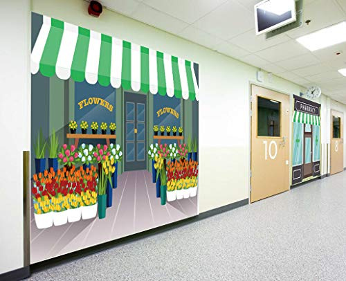 amazingsticker Tapete, Post-Office, Demenz, Alzheimer, freundlich, Wandbild, papier, XL-325x215cm-5 panels