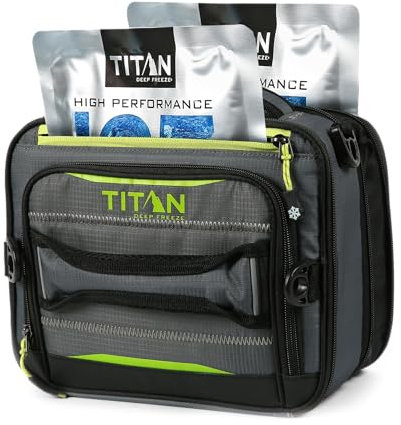 Arctic Zone Titan Fridge Cold Expandable Insulated Lunch Box - Grey