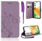 AROYI Lederhülle Kompatibel mit Samsung Galaxy A33 5G Hülle und Schutzfolie, Flip Wallet Handyhülle PU Leder Tasche Case Kartensteckplätzen Schutzhülle Kompatibel mit Samsung Galaxy A33 5G Lila