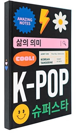 Grupo Erik Premium Notizbuch A5 Kariert K-Pop Superstar Notizblock A5 - Tagebuch für Erwachsene und Kinder