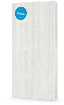 towellness® - Paquete de 50 Toallas de Ducha Desechables 170 x 100, biodegradables y compostables