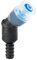 GYGYL Replacement Bite Valve and Silicone Mouthpiece for Outdoor Backpack Hydration Bladder Reservoir, Fit for Most Brands (Black, 45 Degree)