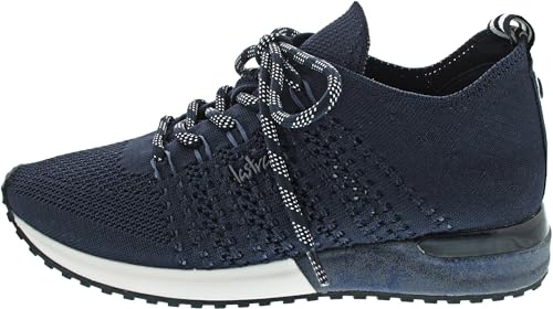 La Strada Damenschuhe Schnürschuhe Blau Freizeit