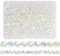 720 Piezas Perlas de Cristal de Bohemia, Cuentas de Vidrio Facetado, Cuentas Checas de Cristal, Cuentas de Vidrio de Cristales Transparente para Pendientes, Fabricación de Joyas de Pulsera 6 mm, 8 mm