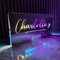 Personalised Name Mirror Sign | Gift For Kids | Custom LED illuminated Light-Up Bedroom Sign