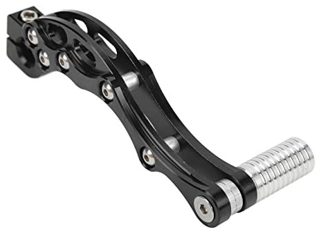 Kicksr,Kicksr Roller 50Ccm,Motorrad Kicksr H Pedal Scooter 50Ccm Fußscter Kicksr Starth Hochfeste Aumlegierung Universal Zubehör Für Motorräder (Schwarz)