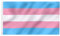 iPEAK Transgender Flagge Große Transflaggen LGBTQ 90 x 150 cm Flagge für Partyparaden, Karneval, Festivaldekorationen und Feiern (1 Stück)
