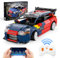 CaDA Auto Radiocomandata Citroën C4 WRC con 329Pcs Controllo Duplice con App e Telecomando,Programmazione con Scratch Licenza Ufficiale Citroën
