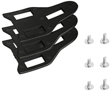 HOUSON Cleat Spacer Set, Fahrrad Grip Cleats Spacer Cleats Adapter 1 * 1mm 2 * 2mm Spacer for Shimano Speed-sl Look KEO Cleats