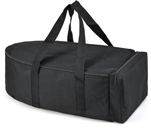 SOUUXIU Tragetasche für Köderboot, wasserabweisend, Angelboot, Aufbewahrungstasche, Schwarz , 61 cm x 24 in x 20 cm, Modern