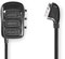 SCART Box - Presa SCART 3X SCART - Nichelato - Risoluzione massima: 800x480-0.50 m - Rotondo - PVC - Nero - Scatola