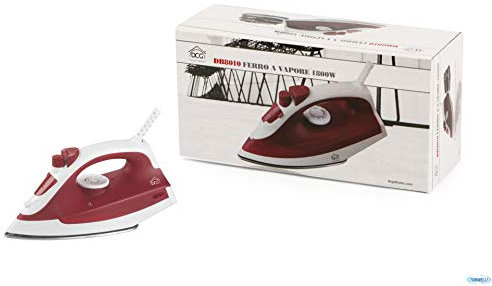DCG MiTA - Ferro da stiro 1800W, Rosso (DB8010) (Ricondizionato)