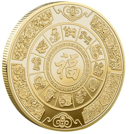 Pièces de fortune chinoises Feng Shui,Pièces de monnaie chinoises Feng Shui | Dieu de la richesse Bonne pièce porte-bonheur,Apportez de la richesse et du trésor, pièce porte-bonheur, porte-bonheur chi