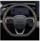 Auto Lenkradbezug, für Audi S6 2008-2024 Anti Rutsch Lenkradabdeckung Lenkradschoner, Auto lenkradschutz Zubehör,A-D 38cm