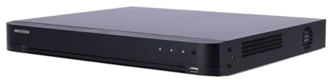 Gravador DVR Hikvision Pro AcuSense 16 Canais 1U H.265 Preto- iDS-7216HUHI-M2/X/4A+ALM16/4