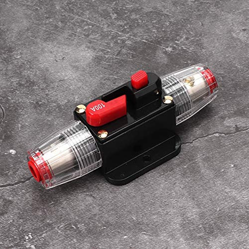 Auto 12 -V -Autoboot Reset Circuit Breaker Switch Support Band Flansch Gemacht Band Flansch Made Superior Stahl Ausgezeichnet mit Clamp Kit Quality V Ideal Ideal (100A)