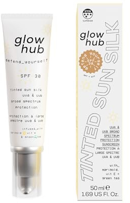 Glow Hub Defend Yourself Facial Sunscreen SPF30 Tinted 50ml (SPF = BFF)