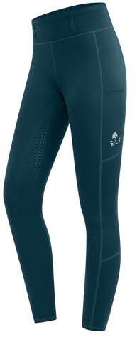ELT Reitleggings Ella, Petrolblau, Gr. 164