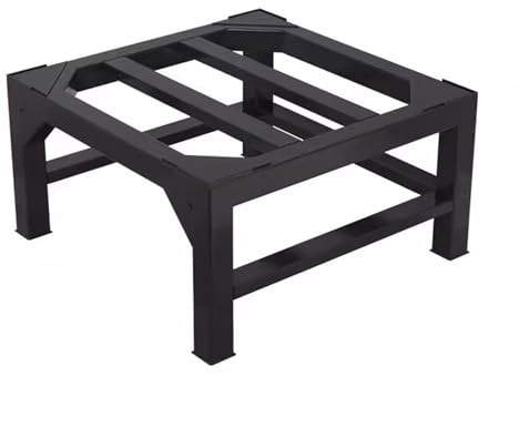 GAOXIAO Support Machine à Laver, Charge 300 KG Socle Machine a Laver, Largeur de 40-60cm Support Électroménager pour Machine a Laver Sèche-Linge Réfrigérateur Black 45 x 45 x 30cm