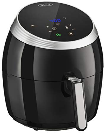 BELLA (14679) 5.3 Quart Air Convection Fryer, Black