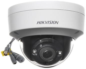 Hikvision DS-2CE56D8T-VPITF 2MP Ultra-Low Light Analog HD External Dome Camera, Outdoor Usage, 130 dB true WDR Up to 30m IR Distance