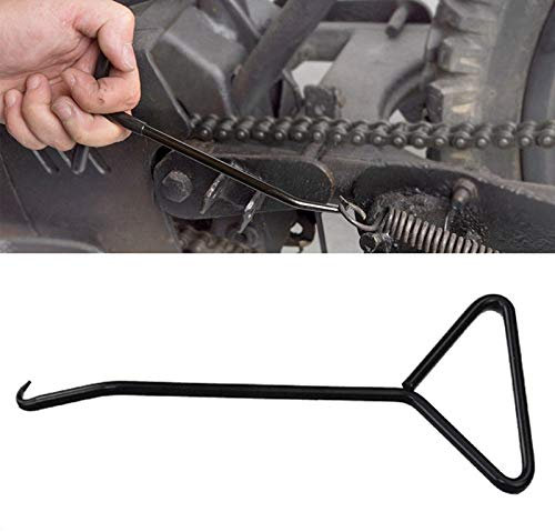 ACAMPTAR Motorrad Fahrrad T-Griff Federhaken Auspuffständer Abzieher Edelstahl Werkzeuge Motorradzubehör Federhaken