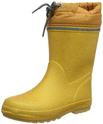 CeLaVi Thermal Wellies with Linning, Stivali da Pioggia Unisex-Bimbi 0-24, Pale Gold, 20 EU