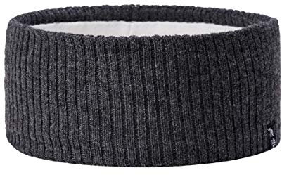 Enter the Complex® Stirnband für Damen und Herren aus 100% Merino Wolle, Winter Kopfband, weich und stylish, Unisex, Anthrazit