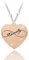 SAGA GIOIELLI® COLLANA DONNA CUORE FAMILY INFINITO AMORE