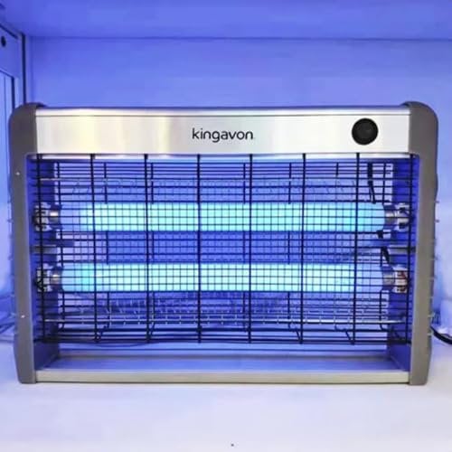 Garden Mile Electric Insect Killer 20W – UV Fly Zapper with 2 x 10W Tubes & Hanging Chain, Indoor Bug Zapper for Flies, Mosquitoes & Insects, 60m² Coverage, Low Power