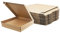 Klein Versandkartons, 200 x 200 x 20 mm Großbriefkartons für Postversand, Versandtaschen Warensendung, Braune Verpackungskartons für Geschäft, Aufbewahrung oder Geschenkbox, aus Wellpappe(10 Stück)