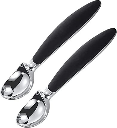 DYWW Eiskugelportionierer Eisportionierer Gourmet Eisportionierer Professioneller EislöFfel EislöFfel Portionierer Eisportionierer FüR Obst 2 StüCk für Hartes EIS, Obst, Melon, Muffin, Kartoffelpüree