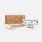 EcoRoyal Rasierhobel Damen & Herren + 100 Rasierklingen | Naßrasierer | Rasierhobel Set | Metall Rasierer| Barthobel| Double Edge Razor| Rasierklingen (Olivenholz Rose)