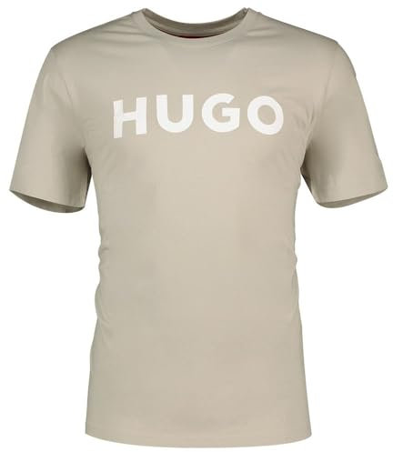 HUGO Men's Dulivio T-Shirt, Light/Pastel Grey55, M