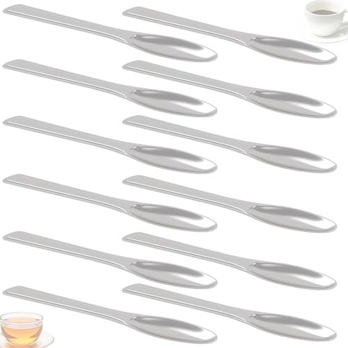 Cuillere a cafe inox conception speciale durables et polyvalentes parfaites pour la maison et les restaurants faciles à nettoyer et adaptées au lave-vaisselle (12)