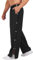 PINSPARK Jogginghose Herren Trainingshose seitlich zu öffnen Lang Laufhose mit Taschen Basketball Hose Freizeithose Pures Schwarz XXL